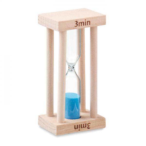 CI Wooden Sand Timer 3 Minutes - Classic Design and Accuracy