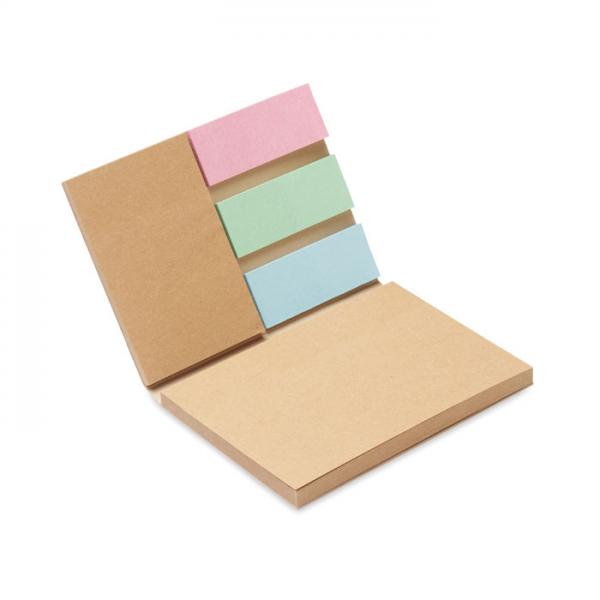 MAUI Recycled Paper Memo Set with Sticky Notes and Page Markers