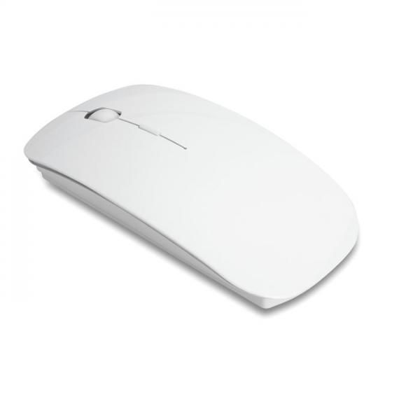 CURVY wireless optical mouse in glossy ABS - sleek and ergonomic design