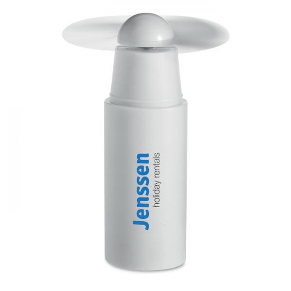 Battery-operated fan (2xAAA) - 10x3.2x2.8 cm