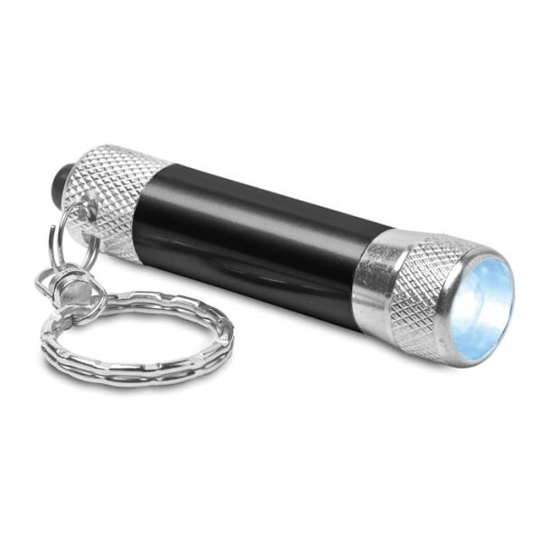 Mini torch ARIZO with 1 LED and key ring