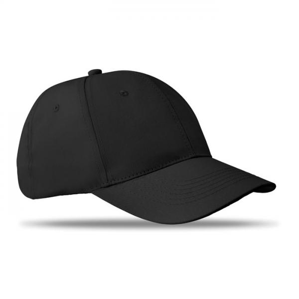 6-panel baseball cap BASIE in cotton with adjustable closure