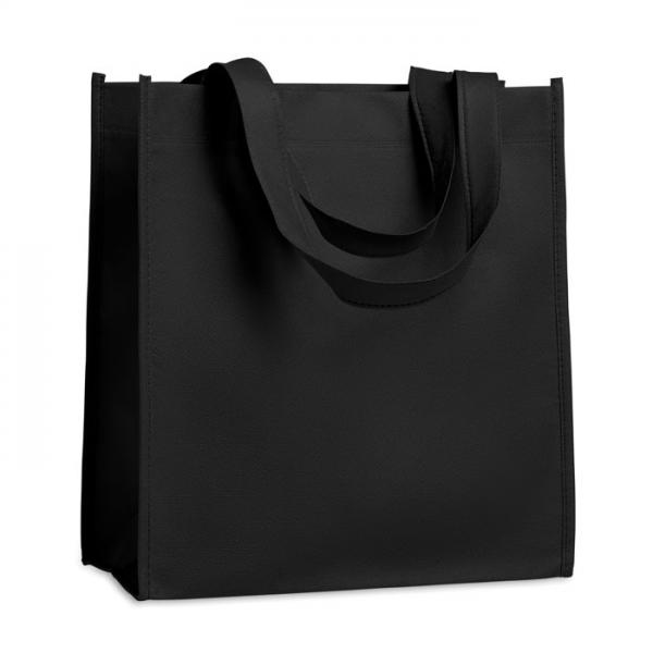 NONWOVEN shopping bag with short handles