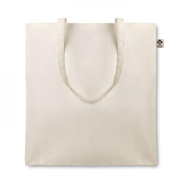 COTTONEL organic cotton shopping bag, long handles
