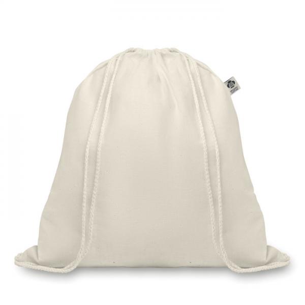 ORGANIC HUNDRED cotton drawstring bag, 105 g/m²