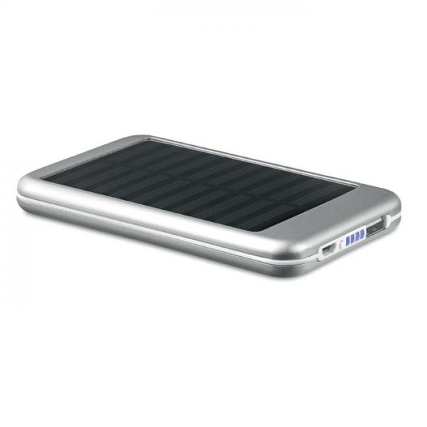 Соларен power bank SOLARFLAT 4000 mAh от алуминий