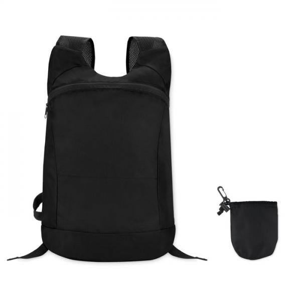 JOGGY Backpack, Lightweight & Compact with Zipper and Front Pocket - Ripstop Polyester