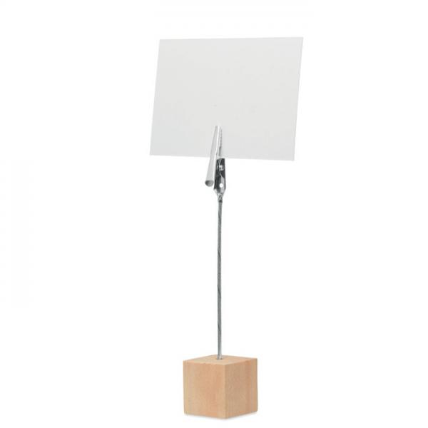 Hello Clip pine wood holder