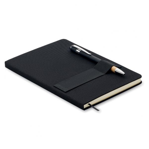NOTA - A5 Notebook Set with 600D RPET Hard Cover and Accessories