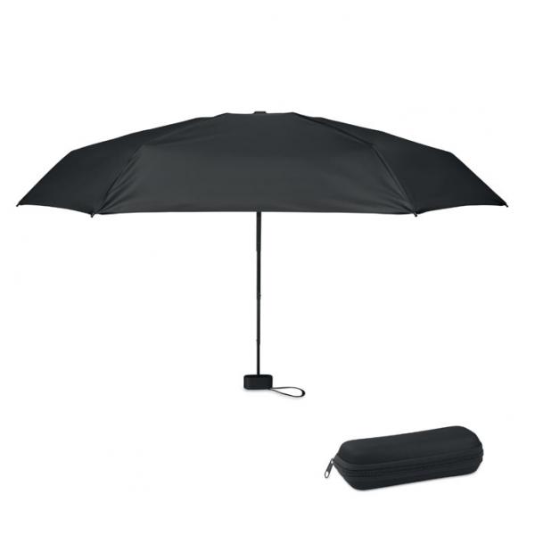 PORTLAND - 19" Windproof Foldable Umbrella with EVA Case