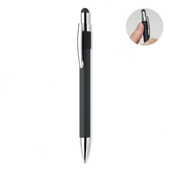 EDD - Eco Aluminium Stylus Pen with Spinner Mechanism