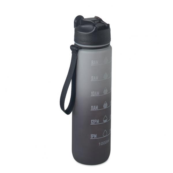 ACTIVATE - Sports Water Bottle with Motivational Markings & Straw