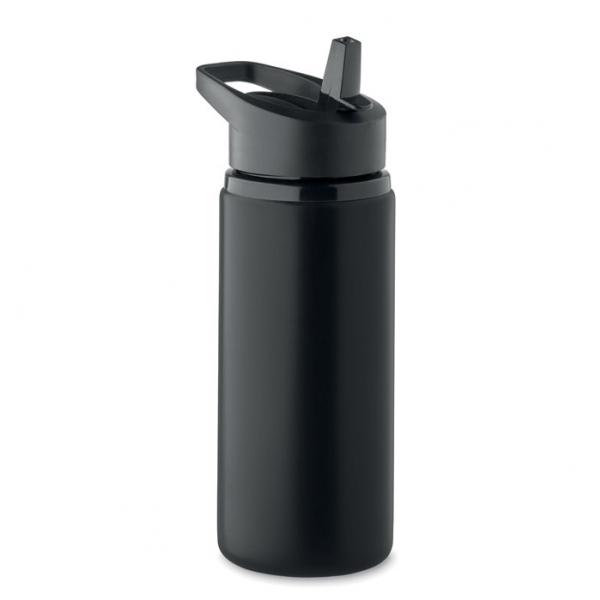 SPOT - 500ml Recycled Stainless Steel Bottle with Straw & Handle