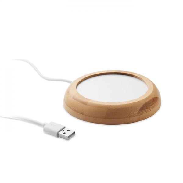 Muglet Bamboo USB Mug Warmer Device