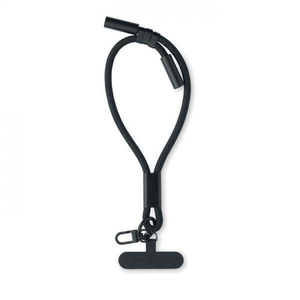 Vrist 60W Type-C to Type-C Wristband Cable in RPET with Holder and Clip