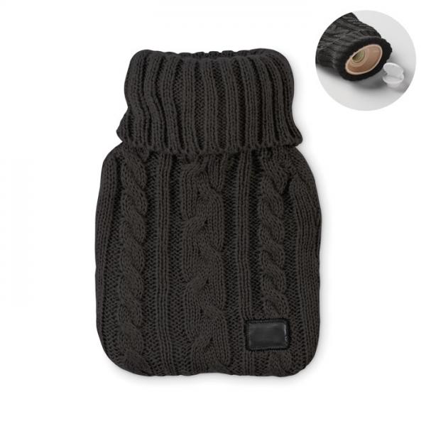 TOASTY – Hot Water Bottle with Knitted Acrylic Pouch 450 ml
