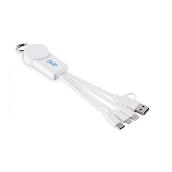 ICAB – Key Ring with Multi-Function Charging Cable