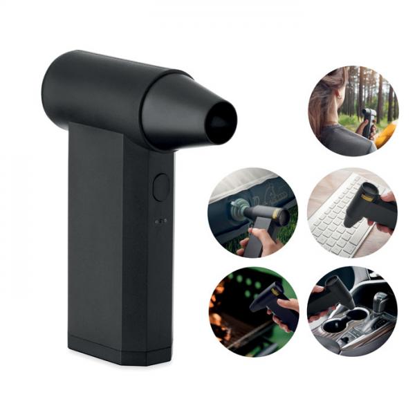 VENTA – Portable Turbo Fan with 4 Speeds and LED Light