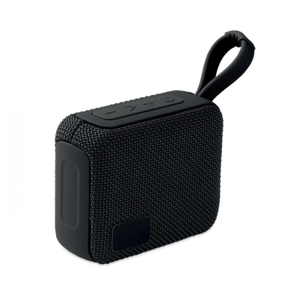 OBLO – 5.0 Wireless Speaker with RPET Fabric and Hanging Cord