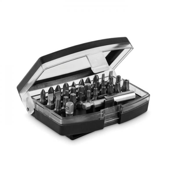 SCREY – 32 Piece Screwdriver Bit Set with Rotative Clip Holder