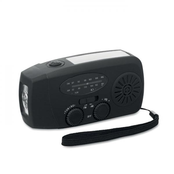 Portable Radio ONDA with Solar & Hand Crank Power